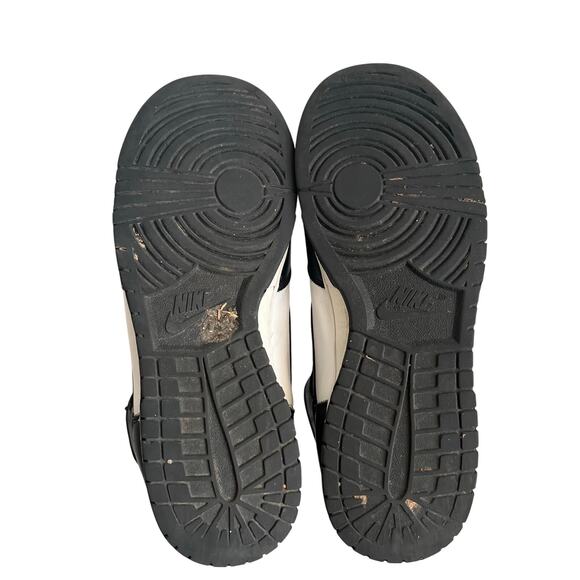 Nike Dunk High Black White DD1399-105 PANDA Size 11 Preowned - Picture 7 of 9